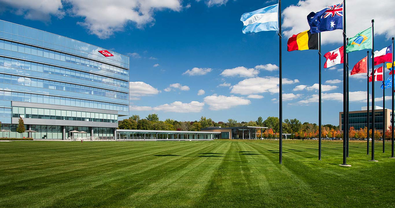 Dow's headquarters in Midland, Michigan