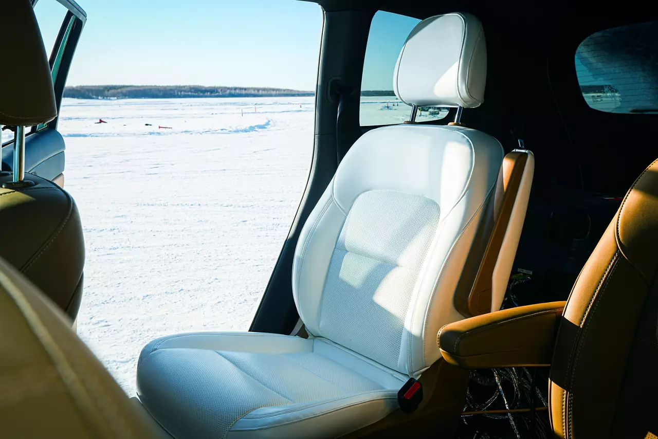 EVOAIR™ POE Leather for car seat