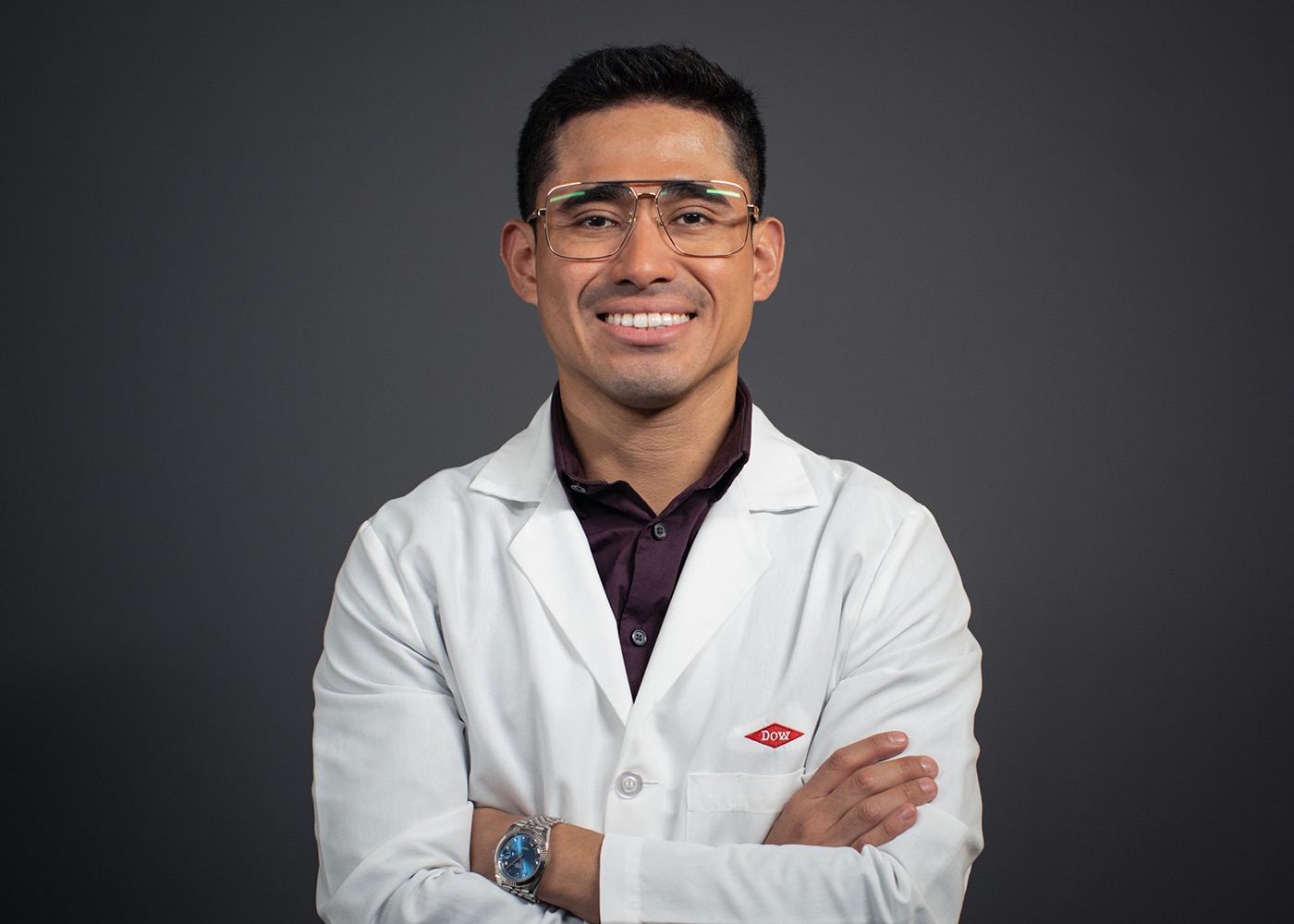 James, a Dow research scientist