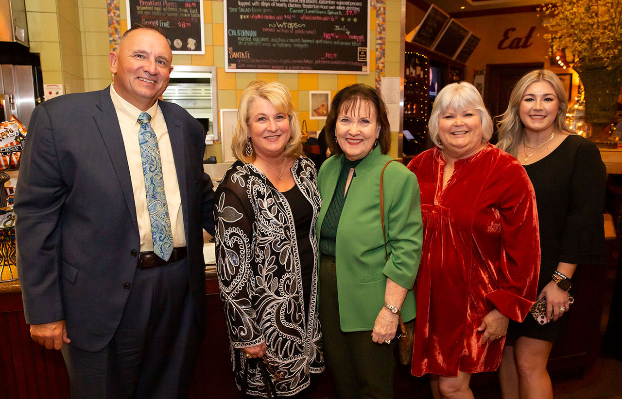participants at a Texas Operations community open house